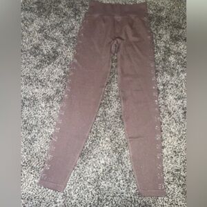 Pink shimmer leggings NWT